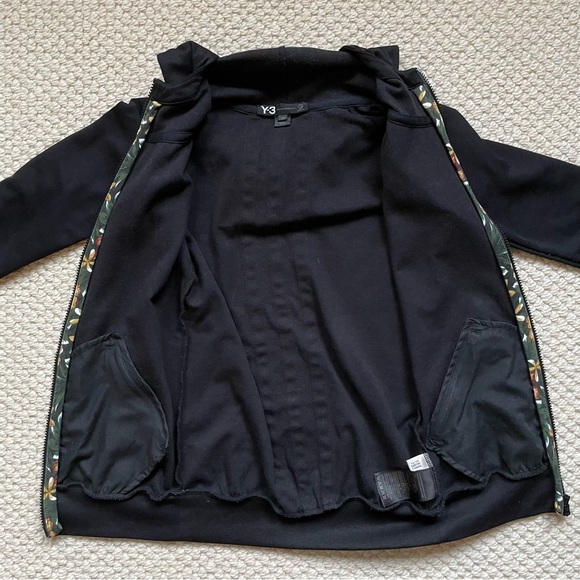 Y-3 x adidas black zip-front hoodie - Picture 9 of 16